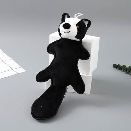 Squeaker Pat Toy for Pets (Baybeesi) (Black)