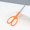 Stainless Steel Beauty Care Scissors (Pointed Tip)(Orange)