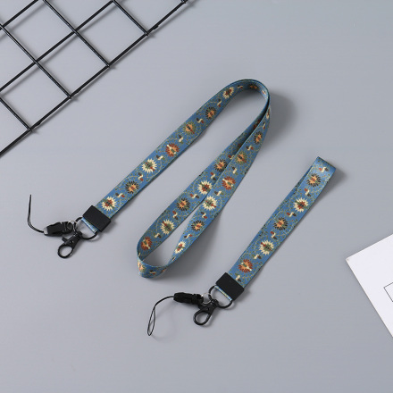 Chinese Style Cell Phone Lanyard Set (2 Count)(Enamel)