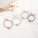 Assorted Colors Double-Stranded Hair Tie For Children (1 Pair)