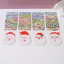 Santa Claus Puffy Sticker (Style 1)