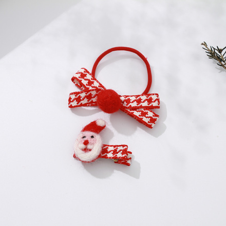 Lovely Santa Claus Hair Clips