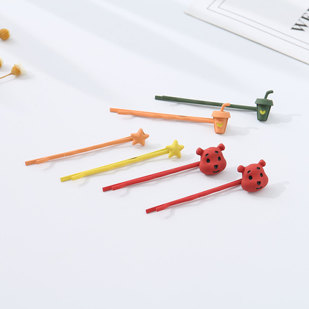 Bear Hairpins Set