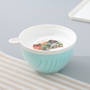 Salad Cutter Bowl (White)