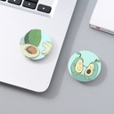 Lovely Avocado Cell Phone Grip & Stand (2 Count)