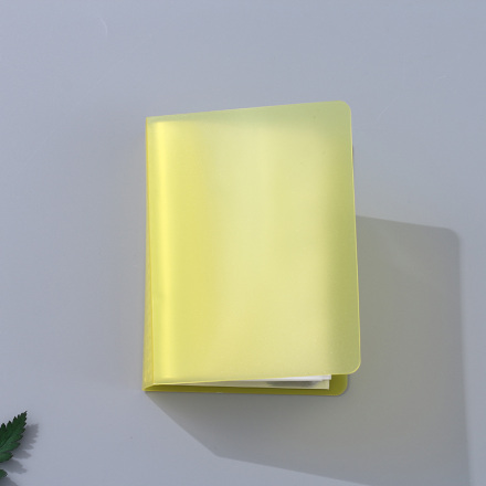 40 Sheets Pocket Card Case (Yellow)