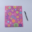 Letter Size File Folder with Single Pocket (Rose Red)