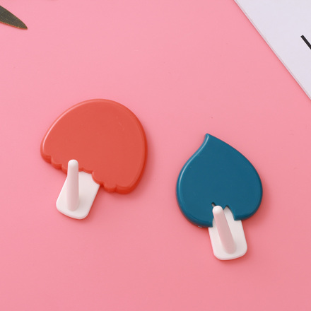 Mushroom Self-Adhesive Hooks (2 Count)