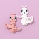 Ant with Multiple Legs Adhesive Hook (White/Pink)