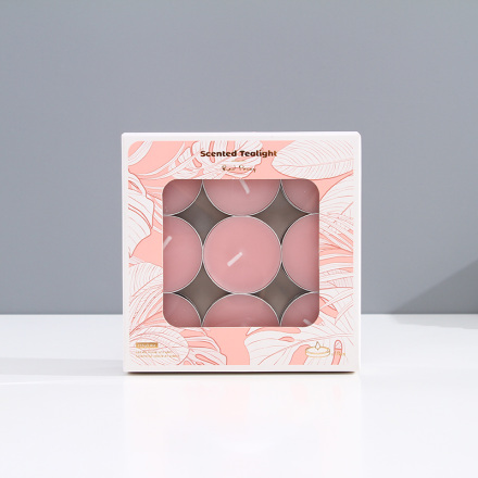 Scented Tealight (18 Pcs) (153g/5.4oz.) (Red Peony)