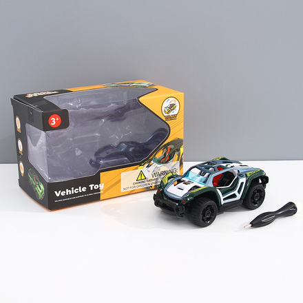 DIY Assemble Alloy Pull Back Vehicle Toy (KLX600-7)