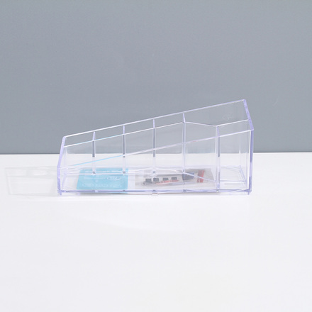 Simple Plastic Makeup Storage Bin