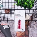 شاحن سيارة ميني 2.4 أمبير مع منفذ USB مزدوج (أحمر)