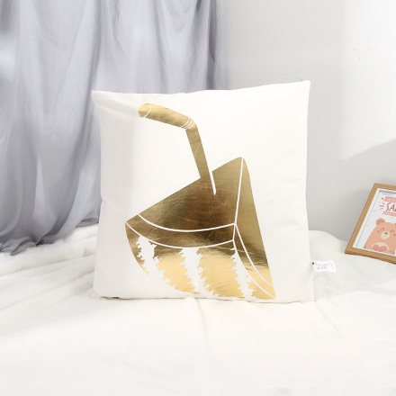 Watermelon Hot Stamping Throw Pillow