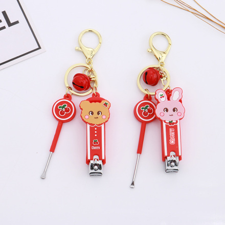 Cherry Animal Nail Clipper Charm