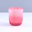 شمعة سفلية منحنية （رائحة الورد الأسود والعنبر 158g / 5.5oz.