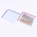 PVC Mesh Bag(24*29.5*0.5cm Paper Loadable)