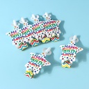 بوق حفلات النجوم الملونة (6 قطع)