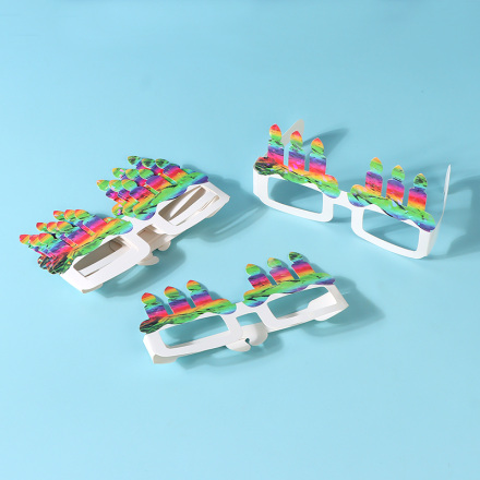 Colorful Candle Creative Glasses(6 Count)