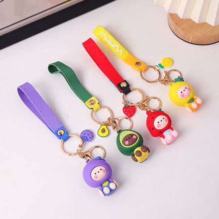 Fruit Animal Keychain