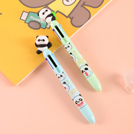 Panda Six Colors Ball-Point Pen 0.5mm