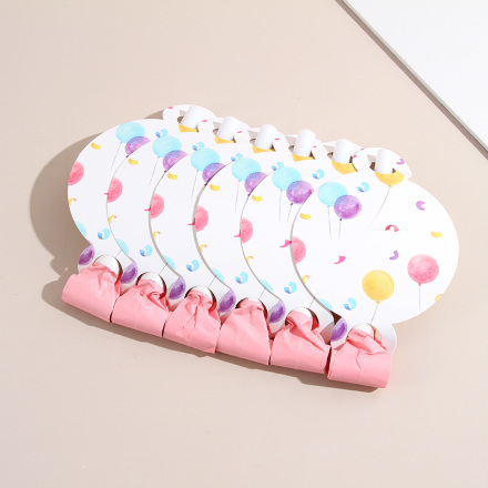 Colorful Balloons Party Blowouts (6 PCS) (11cm)