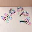 Brilliant Rainbow Gliding Letter Birthday String Flag(3 M)