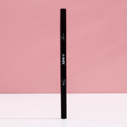 2-in1 Eyebrow Pencil and Liquid Eyeliner - Black of Night