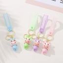 Cow Costume Girl Keychain Decoration