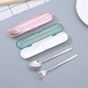 Portable 304 Stainless Steel Flatware Set – Dinner Spoon and Fork