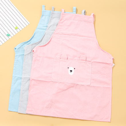 Bear Ear Bib Apron