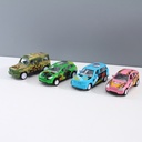 Alloy Pull Back SUV Sports Car Toy with Double-Door (8351)