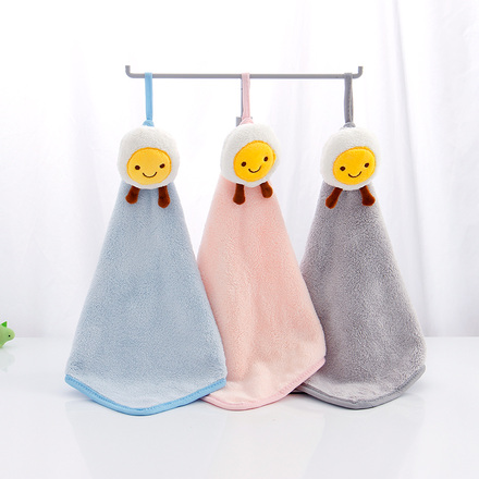 Boiled Egg Hand Towel