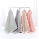 Cartoon Patch Bunny Hand Towel