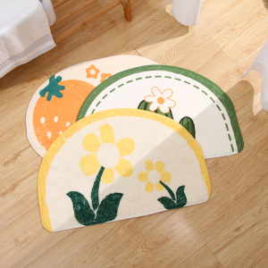 Fresh Irregular Printing Absorbent Floor Mat