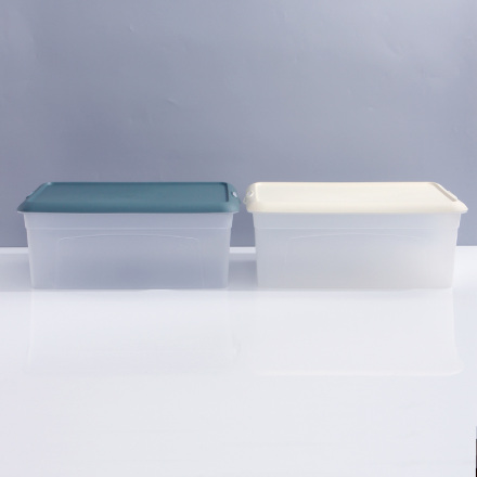 Medium Dull Polish Plastic Storage Bin