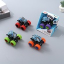 Plastic Pull Back Toy Car with Light-SY555C-21AB