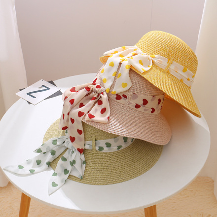 Refreshing Ribbon Knitted Hat