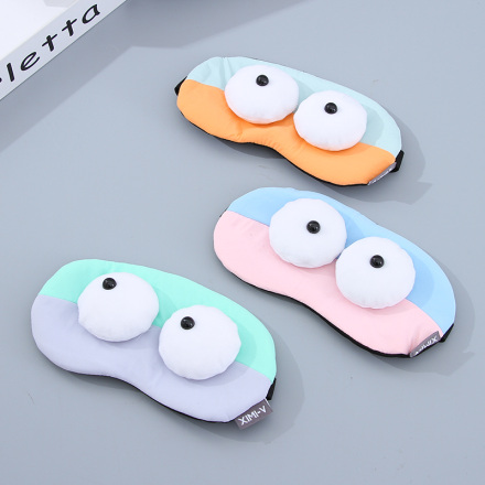 Cute Cartoon Big Eyes Sleep Eye Mask Ice Pad Eye Mask
