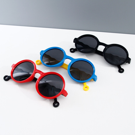Wavy Temples TPE Sunglasses for Kids （for 8 and 12 years old)