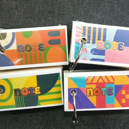 دفتر مفردات هندسية (30 * 68 مم) (100 ورقة)