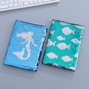 Ocean Collection Sequin Notebook (80gsm) (80 Sheets)