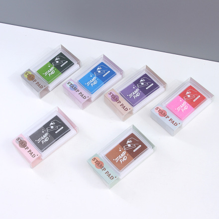 2-Colour Rectangular Ink Pad (5.5*2*10cm)