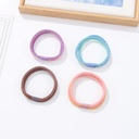 Stylish Two Tone Knitting Hair Tie 2 PCS