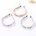 Elegant Floral Waving Headband