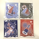 أوراق ملاحظات لاصقة مجموعة مارين ستايل (50 ورقة)