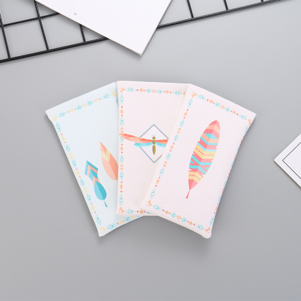 PU Eyeglasses Pouch (Geometry Pattern Series)