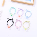 Sweet Vivid Flower Bow Hair Tie 2 PCS