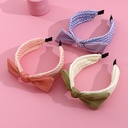 Stripes Tie Knot Hair Band