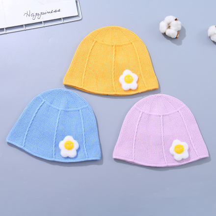 Little Yolk Knitted Hat for Kids